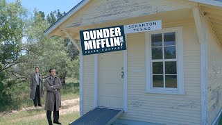 SCRANTON TEXAS: DUNDER MIFFLIN THE OFFICE ABANDONED US