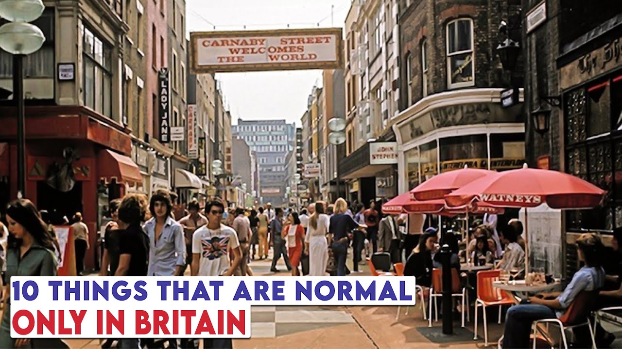 21 вещь, которая нормальна в Великобритании, но не встречается больше нигде