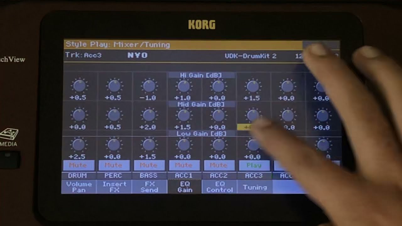 Como ecualizar un ritmo a fondo en el Korg Pa 300,600,700,900, 4X (Intermedios) Explicado