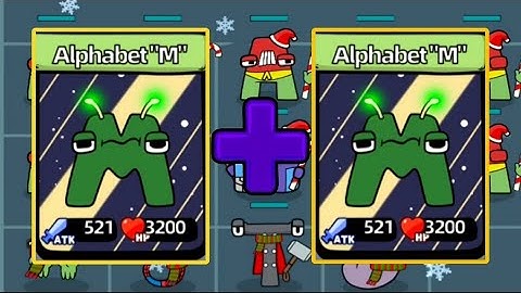 MERGE Alphabet: 2D Fusion Fight - Merge Battles ( series 4 )