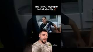 Bro is NOT trying to be kid friendly 🥀
