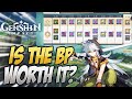 Is The Battle Pass WORTH IT?! Rewards/Weapons Info! Genshin Impact