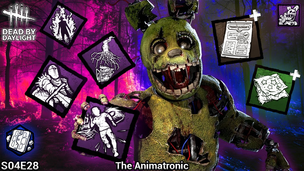 Springtrap Can Use Lethal Pressure So Well | Dead By Daylight Gameplay ...