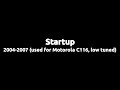 All Motorola Startup And Shutdown Sounds