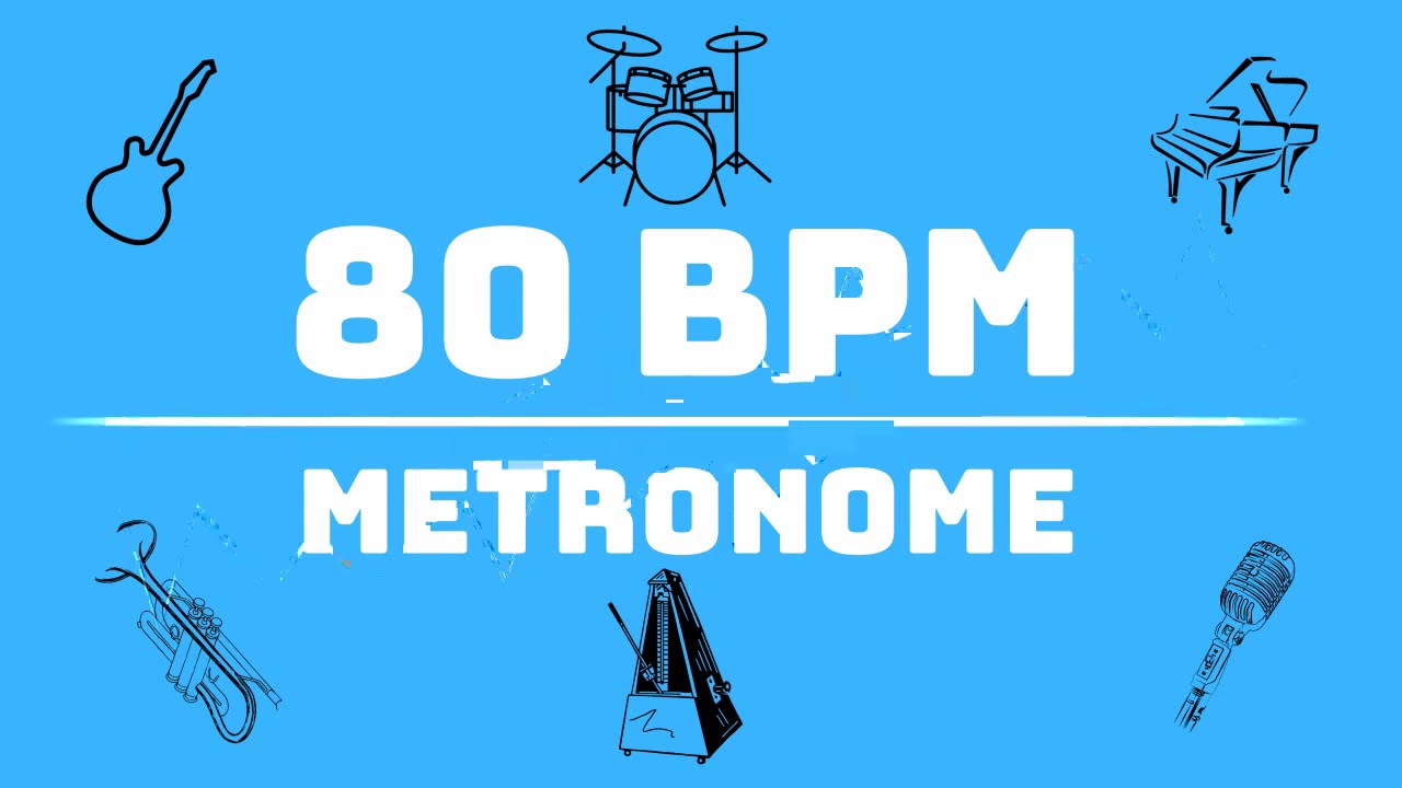 80 bpm metronome