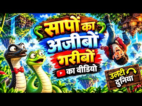 Sampo ka Ajibo Garibo ka AI Video🤣😂🐍#shorts #reels #viral #video 