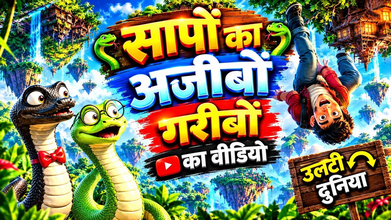 Sampo ka Ajibo Garibo ka AI Video🤣😂🐍#shorts #reels #viral #video