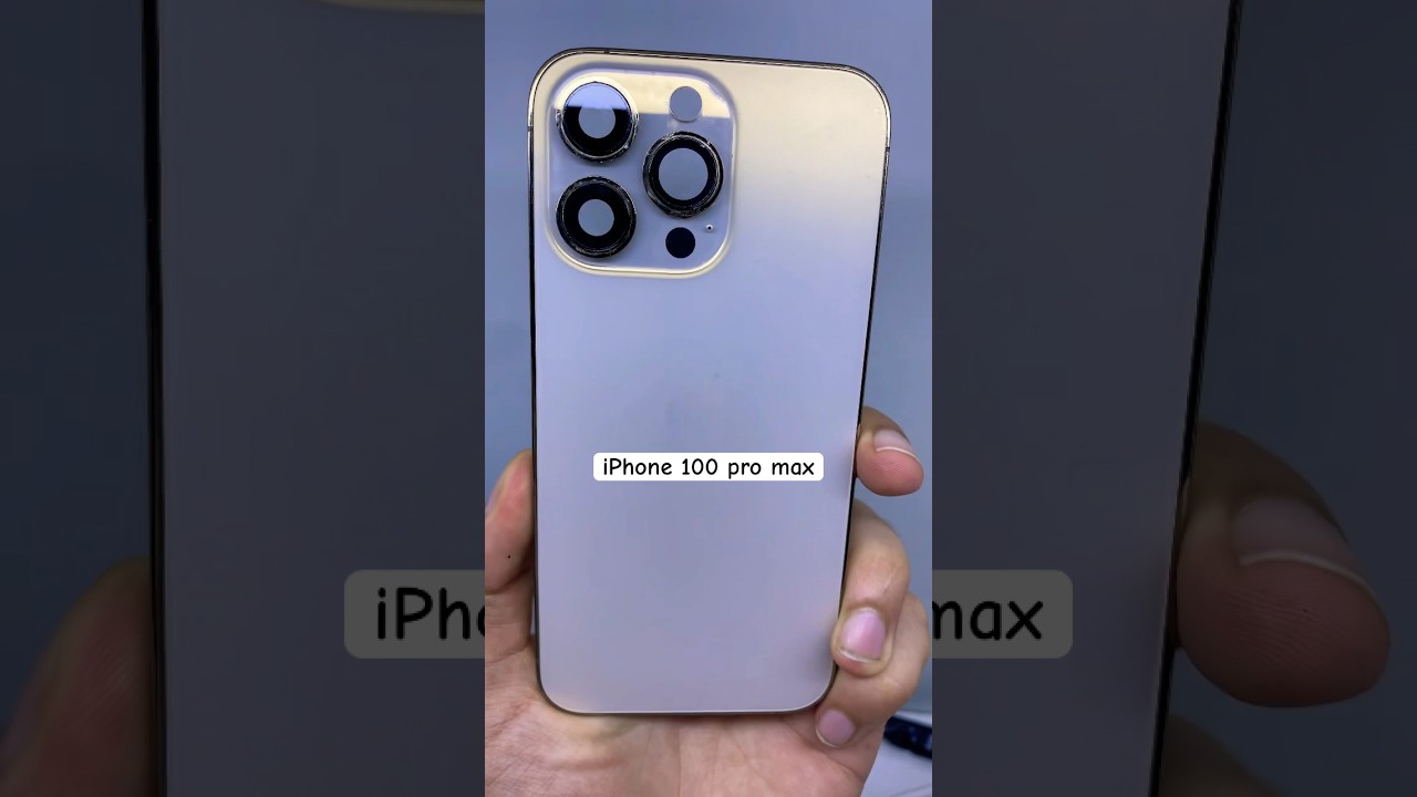 iPhone 100 pro max