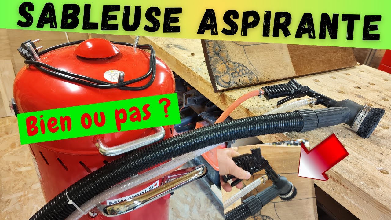 Sableuse aspirante , est-ce que ça vaut le coup ?