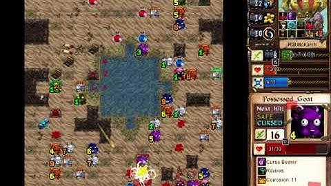 Desktop Dungeons Extreme Edition: Oasis Town, Rat Monarch