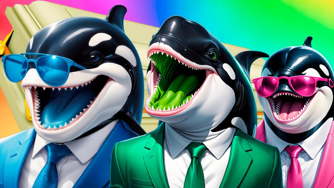 Funny Orcas - Coffin Dance Song *Part 3* (COVER)