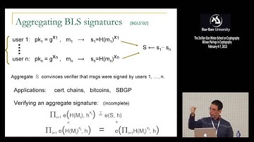 3rd BIU Winter School on Cryptography: School overview - Dan Boneh