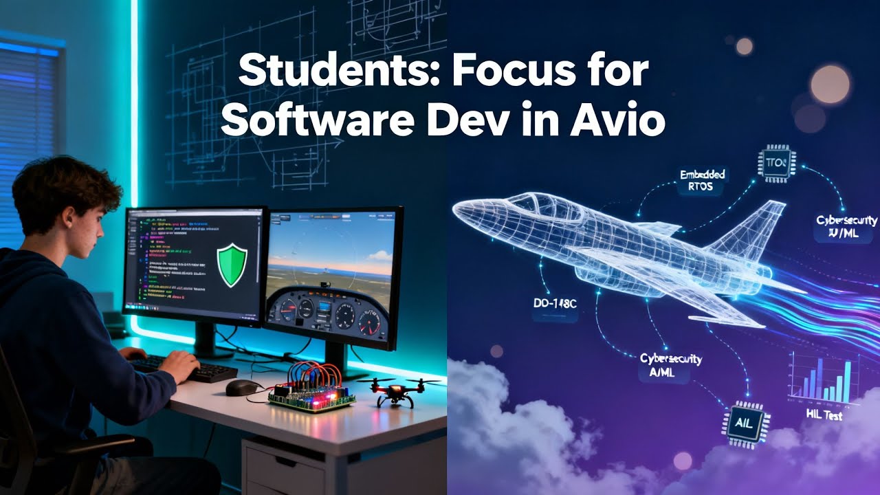 Students Focus for Software Dev in the Avionics Industry - YouTube