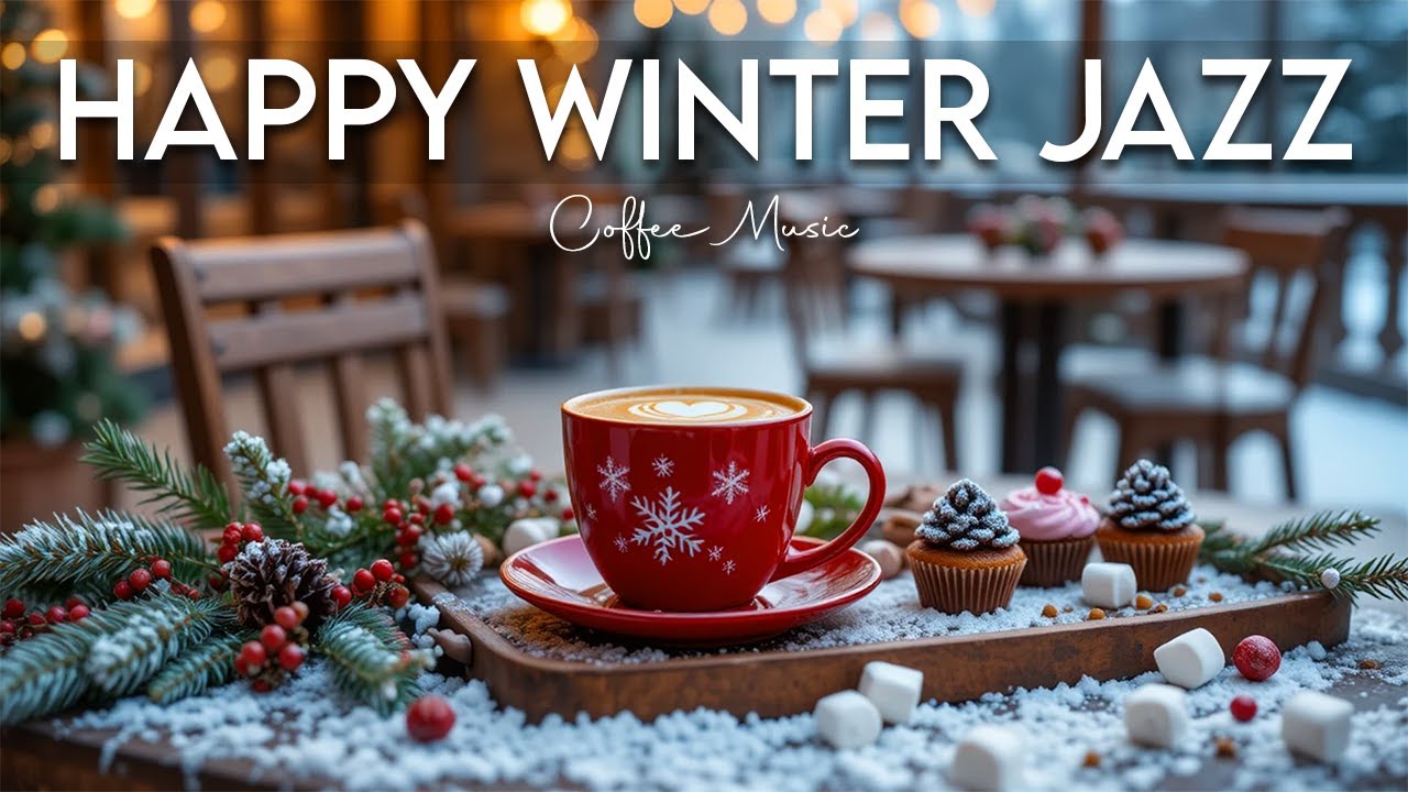 Happy Winter Jazz ❄️ January Upbeat Bossa Nova & November Jazz Instrumental Music for Good Mood