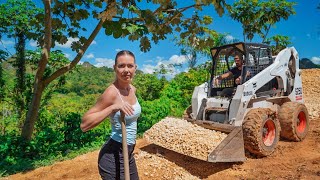 WE BOUGHT 8 ACRES OF ABANDONED LAND NOW ITS TIME TO BUILD A MASSIVE DRIVEWAY!