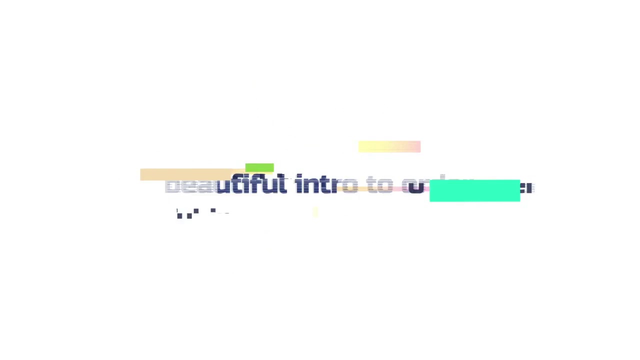 174 Intro Dynamic Pixels Logo Reveal - YouTube