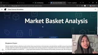 Project Akhir Data Mining dengan kategori Asosiasi menggunakan framework CRISP-DM 