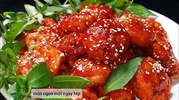 CHẢ CÁ THÁC LÁC SỐT CAY ngon dễ làm | món ngon mỗi ngày htp
