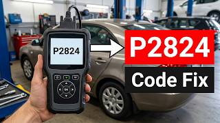How To Fix P2824 Code - Pressure Control Solenoid J Open Circuit - P2824 Problems