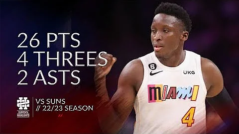 Victor Oladipo 26 pts 4 threes 2 asts vs Suns 22/2...