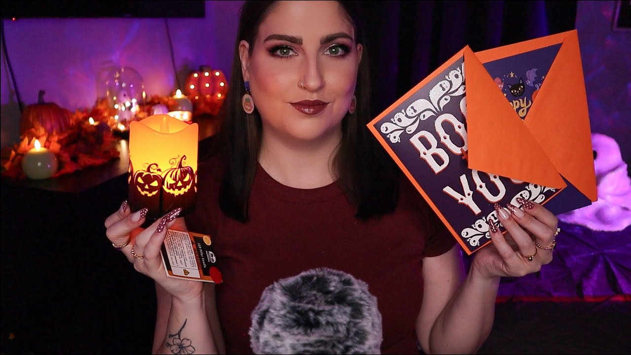 ASMR Dollar Tree Halloween Haul 🕸️👻