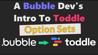 Bubble Dev's Intro To Toddle - Option Sets