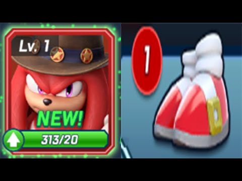 Sonic Forces - SERIES KNUCKLES New Character Unlocked - All 97 Characters Unlocked Gameplay 3D