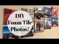 DIY Foam Tile Photos | CruzieTV