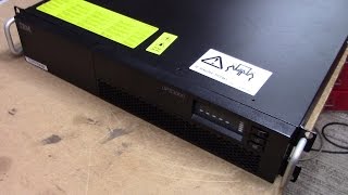 IBM 3000VA UPS & EBM teardown and battery carnage