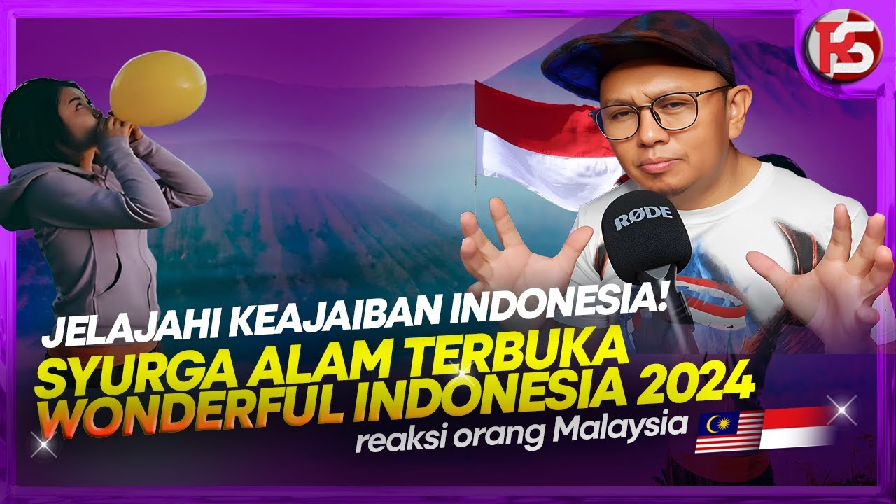 🟡🇮🇩Gila‼️ Reaksi Orang Malaysia Nonton Wonderful Indonesia 2024 , ini memang luar biasa.