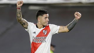 Todos los goles de Enzo Fernández en River Plate (2021-2022) | Full HD