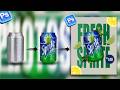 Sprite Poster Design in Photoshop | Step-by-Step Tutorial
