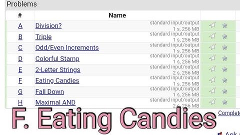 F. Eating Candies | Codeforces Round 784 (Div.4)| 1669F| Problem solve with CPP in Bangla Tutorial