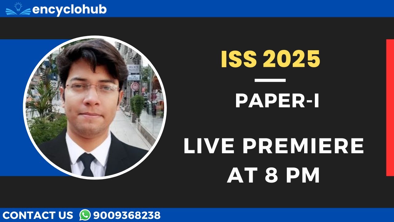 Indian statistical service paper 1 frequency distribution and measures