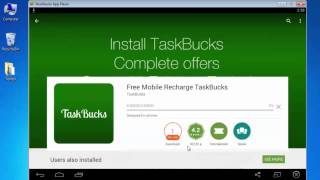 Free Mobile Recharge Taskbucks for windows 7/8/10 PC screenshot 3