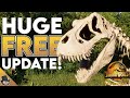 This FREE UPDATE Is Huge! Decoration Showcase (22 Items!) | Jurassic World Evolution 2