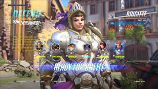 Overwatch: Brigitte, Competitive, Attack & Defense, Eichenwalde, 1/0, PS4