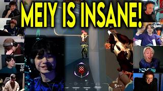 Valorant Streamers React To DFM Meiy INSANE SHERIFF 4k Against FS In VCT