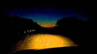 Driven down some old disused dirt track next to highly restricted area