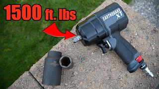 Earthquake XT 1/2 in. Ultra Torque Air Impact Wrench Review (EQ12EXT)