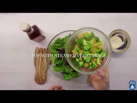 Broccoli and squash salad