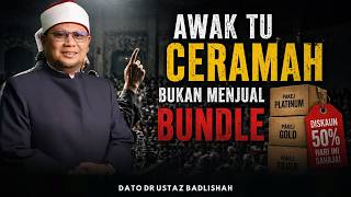 AWAK BUKAN JUAL BUNDLE AWAK CERAMAH | LIDAH BERBISA PAHALA BINASA | USTAZ BADLISHAH