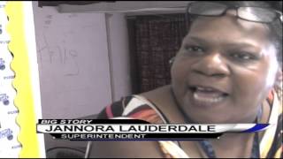 Vandals damage Flint school