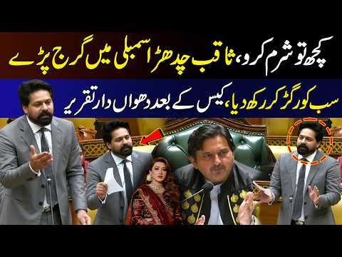 Saqib Chadhar Breaks Silence in Punjab Assembly After Momina Iqbal Case | Fiery First Speech