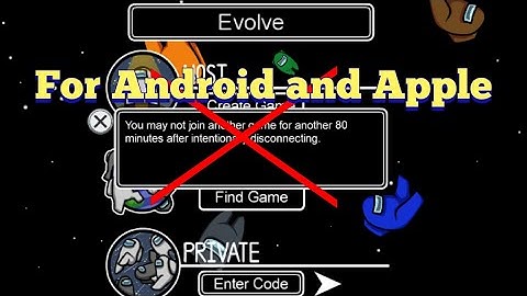 How To Join A Game After "intentionally disconnecting"