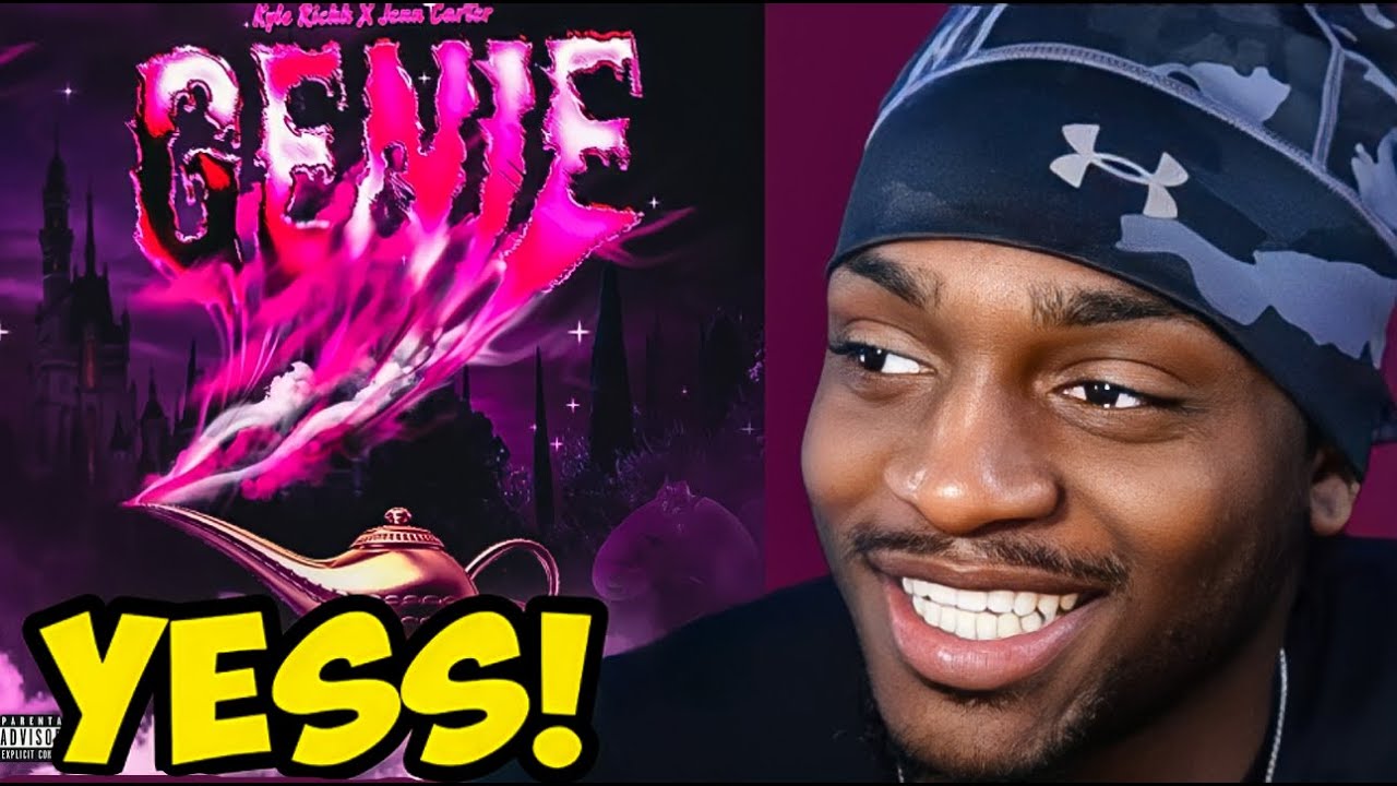 iAmGaza Reacts to Kyle Richh x Jenn Carter - Genie