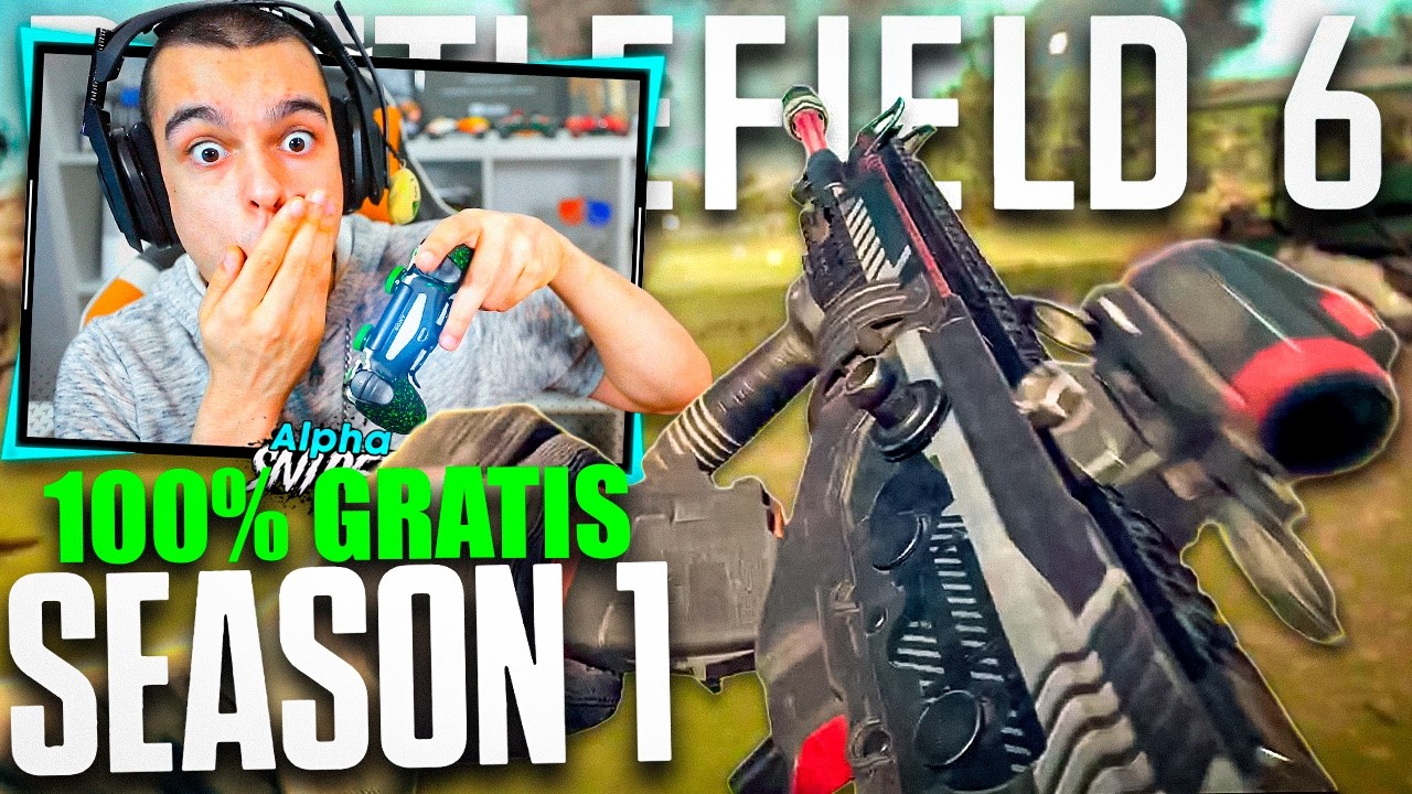 ASÍ ES LA TEMPORADA 1 100% GRATIS DE BATTLEFIELD 6