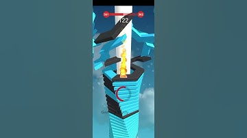 STACK BALL HARD LEVEL COMPLETE #stackball #stackballgame #shortgame #shortgameplay #stackballs