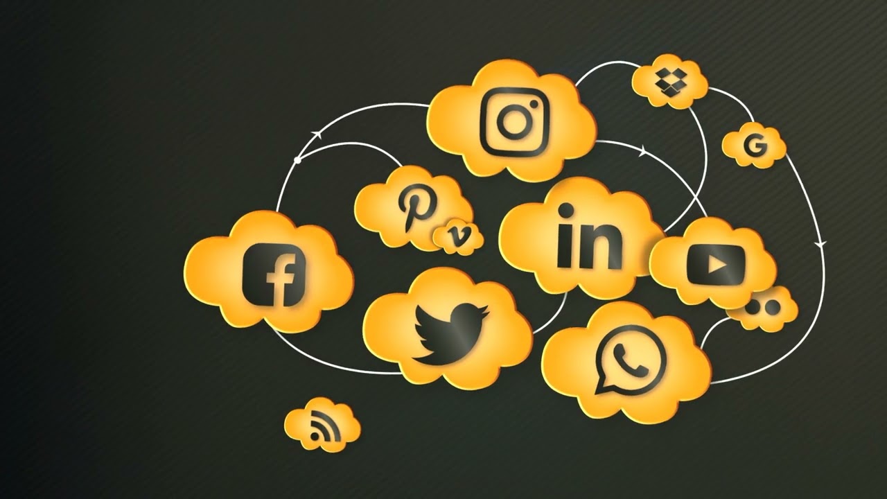 Social Media Icons😍 | Free Background🔥