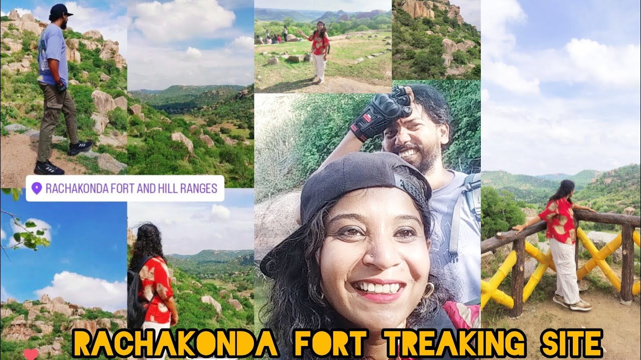 🔥Unexplored Places Near Hyderabad, Historic Fort,Trekking Spot,Drone View of Rachakonda Fort😎#shorts